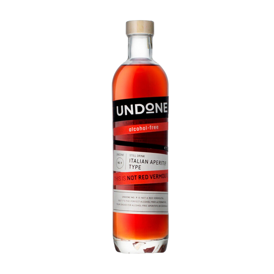Undone - Italian Aperitif Type - Red Vermouth, non-alcoholic spirit