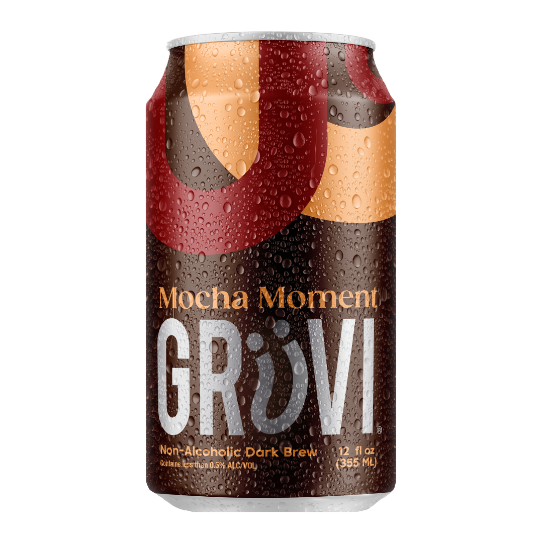 Gruvi - Mocha Nitro Stout, non-alcoholic beer, photo 3 of 4