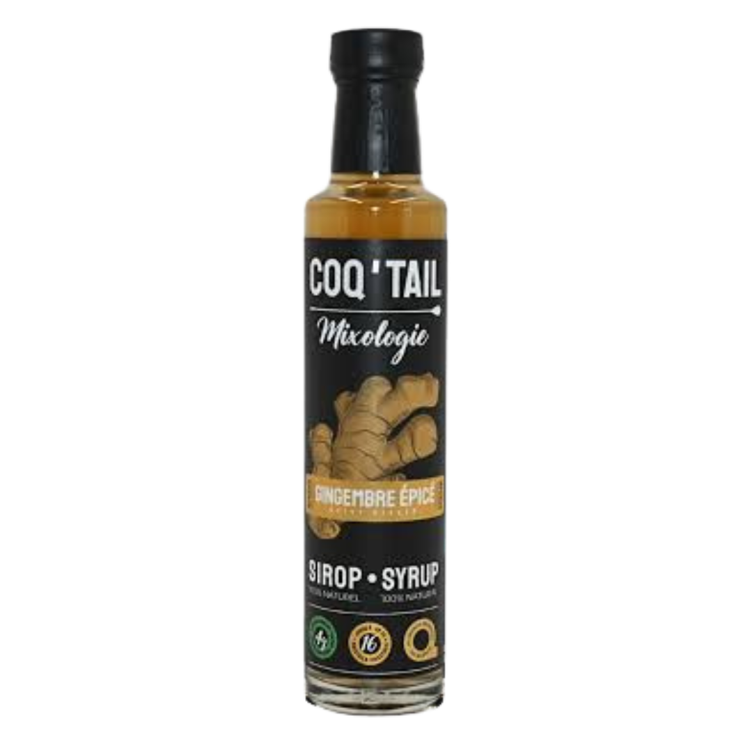 Coq'tail Mixology Syrups - Spicy Ginger
