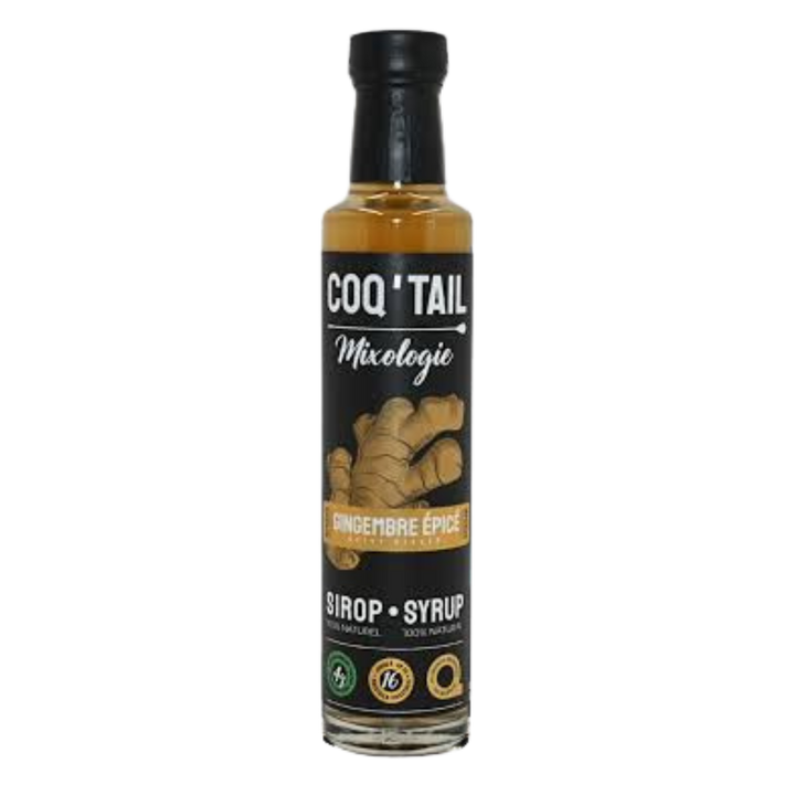 Coq'tail Mixology Syrups - Spicy Ginger