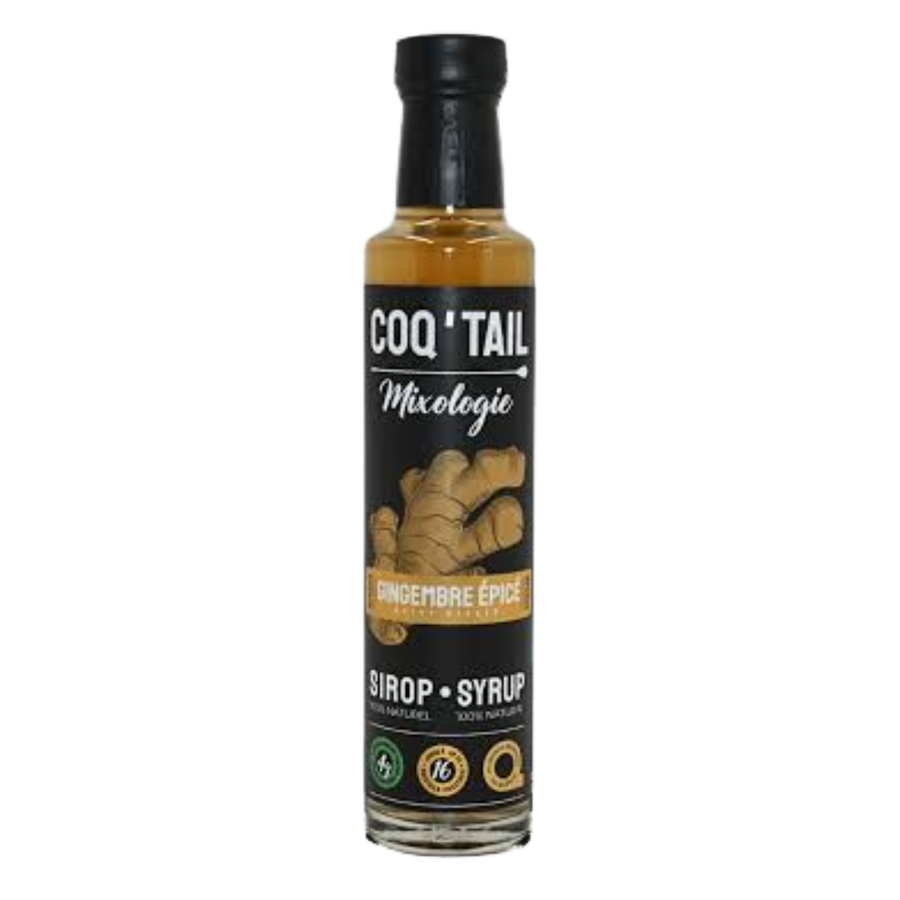 Coq'tail Mixology Syrups - Spicy Ginger