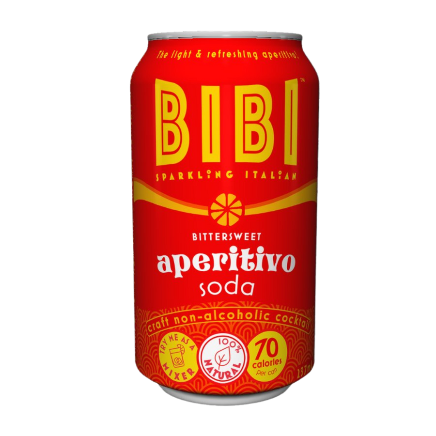 BIBI - Bitter Aperitivo Soda (6 x 4 Pack, 237mL)