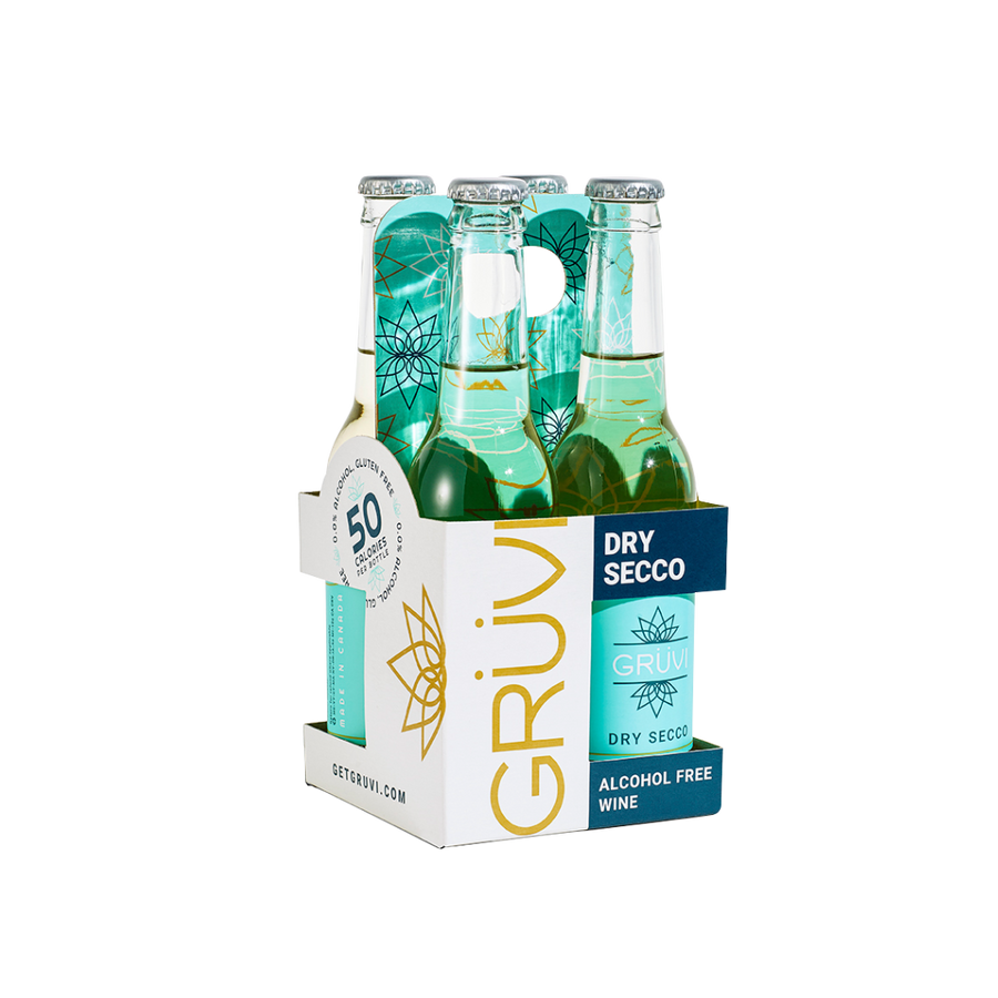 Gruvi - Dry Secco (6 x 4 Pack, 275mL), non-alcoholic wine