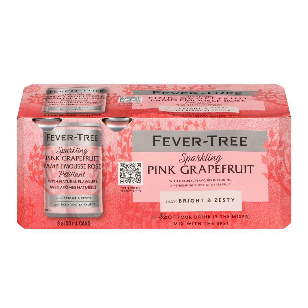 Fever Tree - Sparkling Pink Grapefruit (3 x 8 Pack, 150mL)