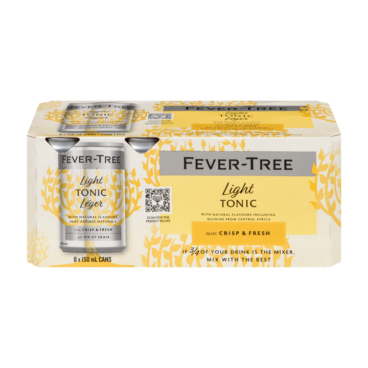 Fever Tree - Light Tonic Water (3 x 8 Pack, 150mL)