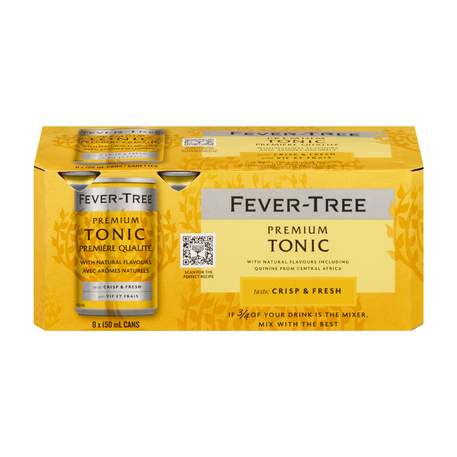 Fever Tree - Premium Indian Tonic Water (3 x 8 Pack, x 150mL)