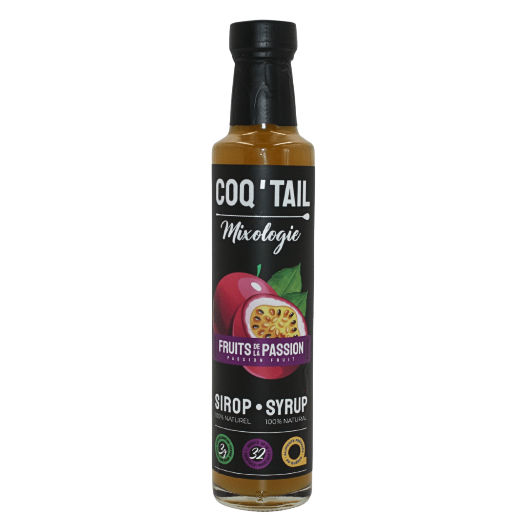 Coq'tail Mixology Syrups - Passionfruit