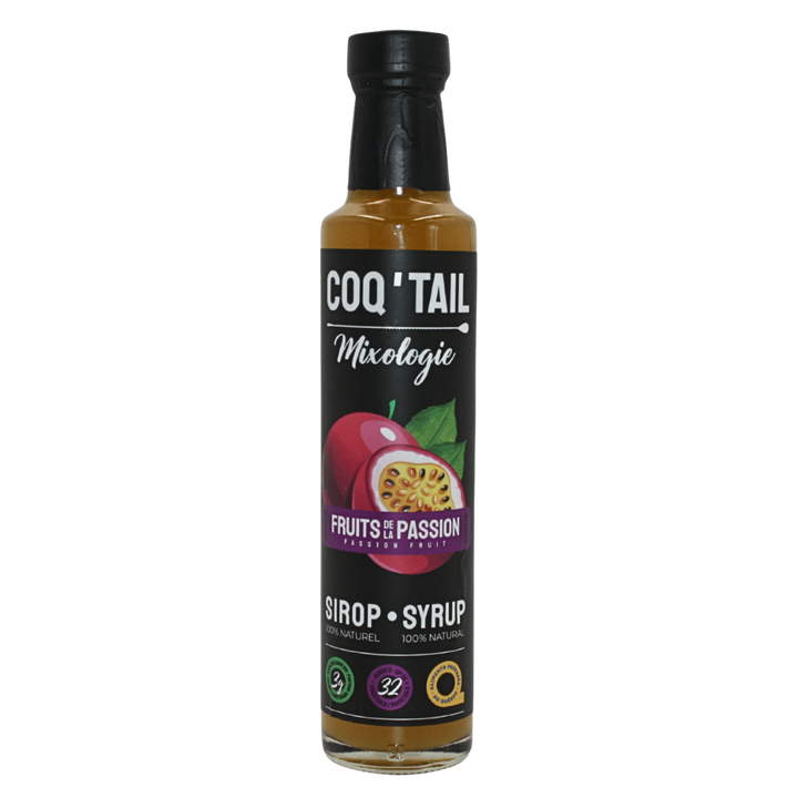 Coq'tail Mixology Syrups - Passionfruit