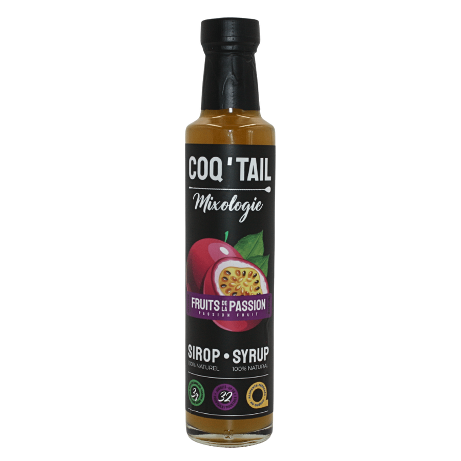 Coq'tail Mixology Syrups - Passionfruit