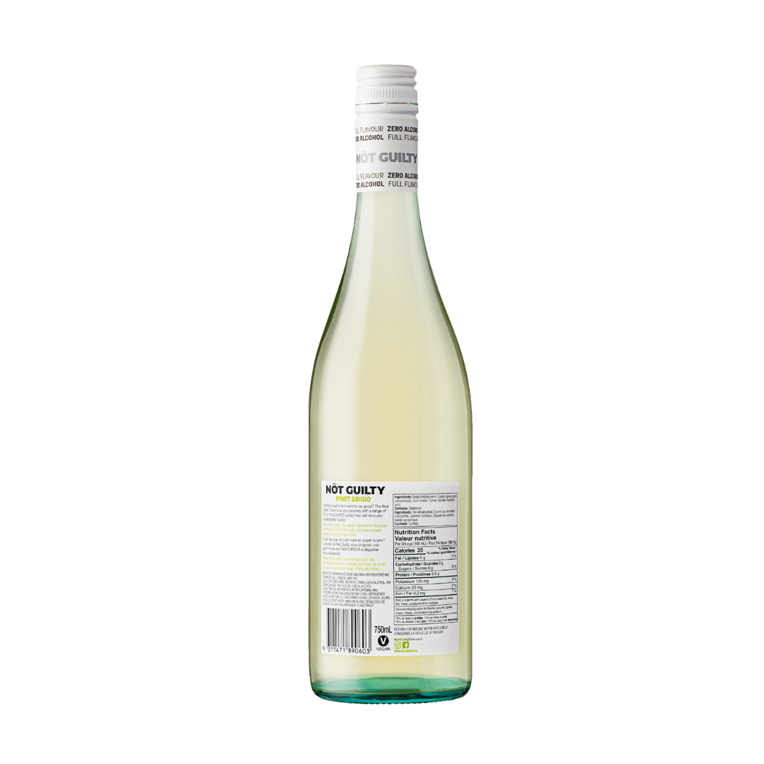 Not Guilty - Pinot Grigio, non-alcoholic wine, photo 2 of 2