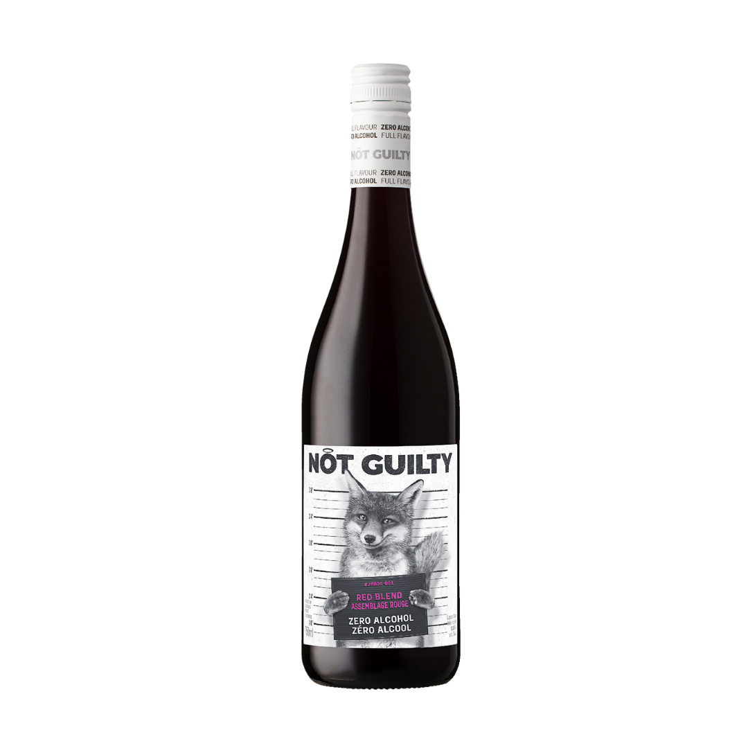 Not Guilty - Red Blend, non-alcoholic wine
