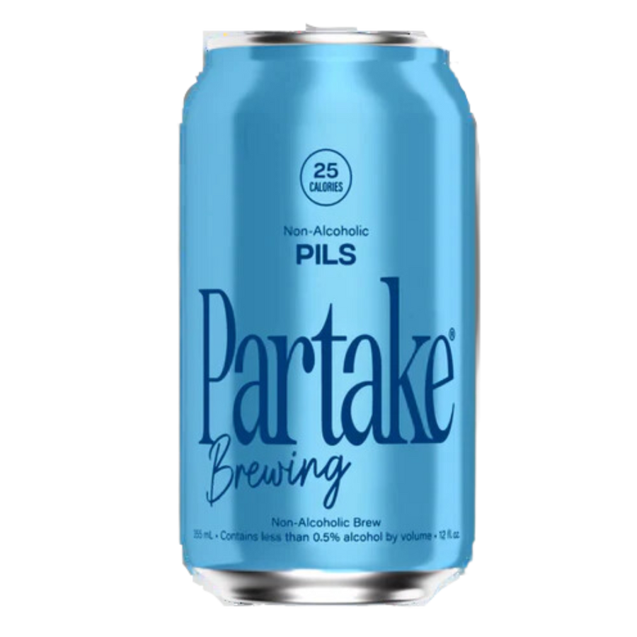 Partake - Pilsner (6 x 4 Pack, 355mL), non-alcoholic beer
