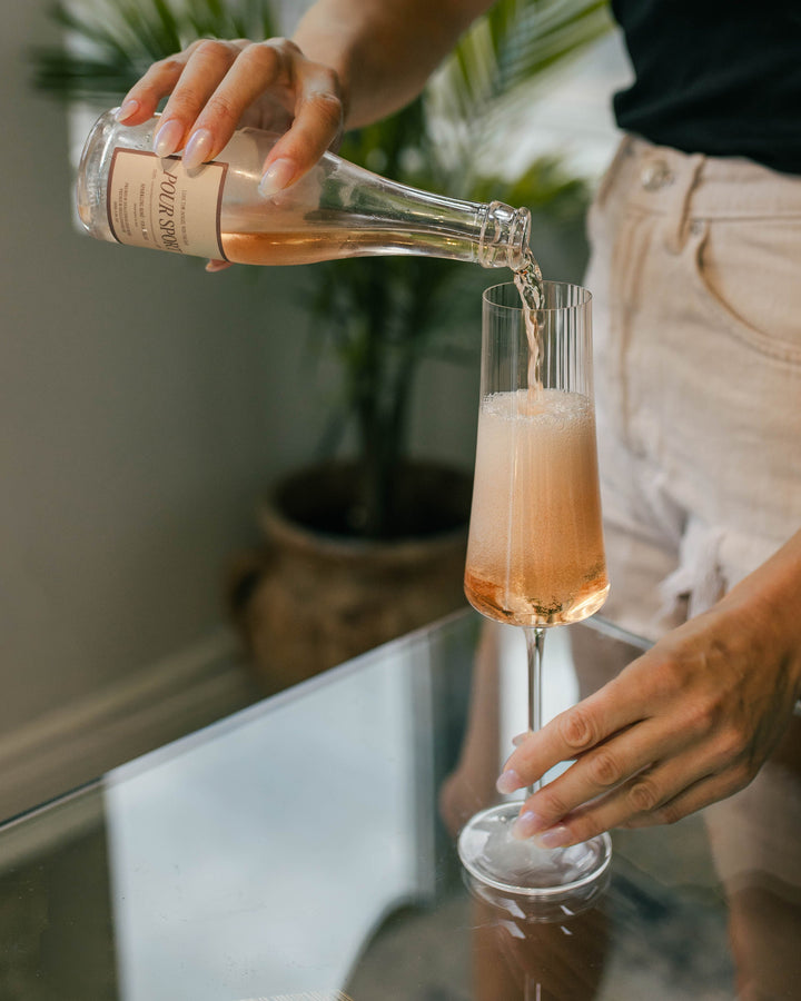 Pour Sport - Dry Sparkling Rosé Single-Serve 200mL (12 x 200mL), non-alcoholic wine, photo 4 of 4