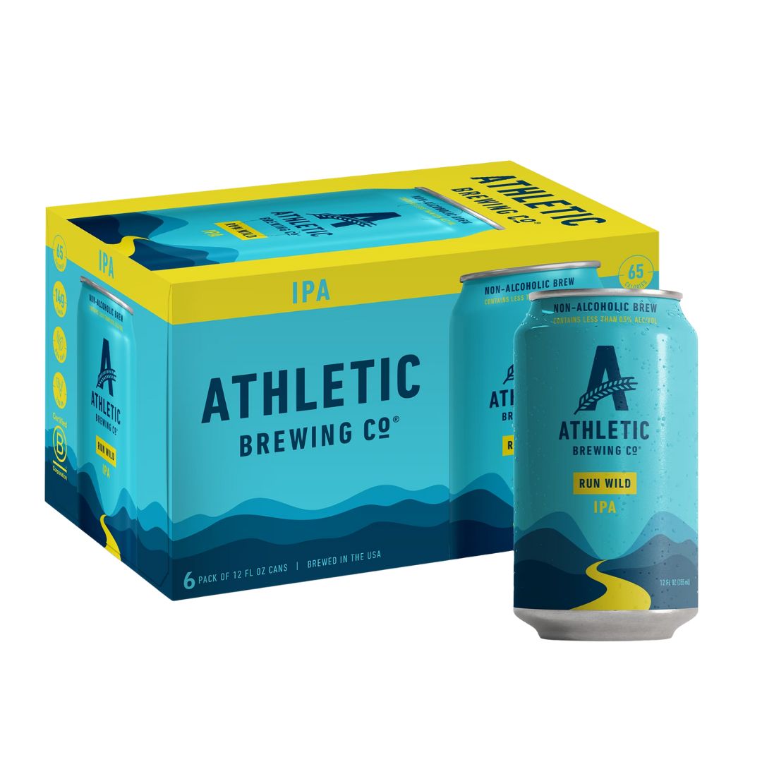 Athletic Brewing - Run Wild - IPA (4 x 6 Pack, 355mL), non-alcoholic beer, photo 2 of 4