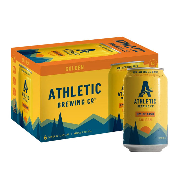 Athletic Brewing - Upside Dawn - Golden Blonde (4 x 6 Pack, 355mL), non-alcoholic beer, photo 2 of 3