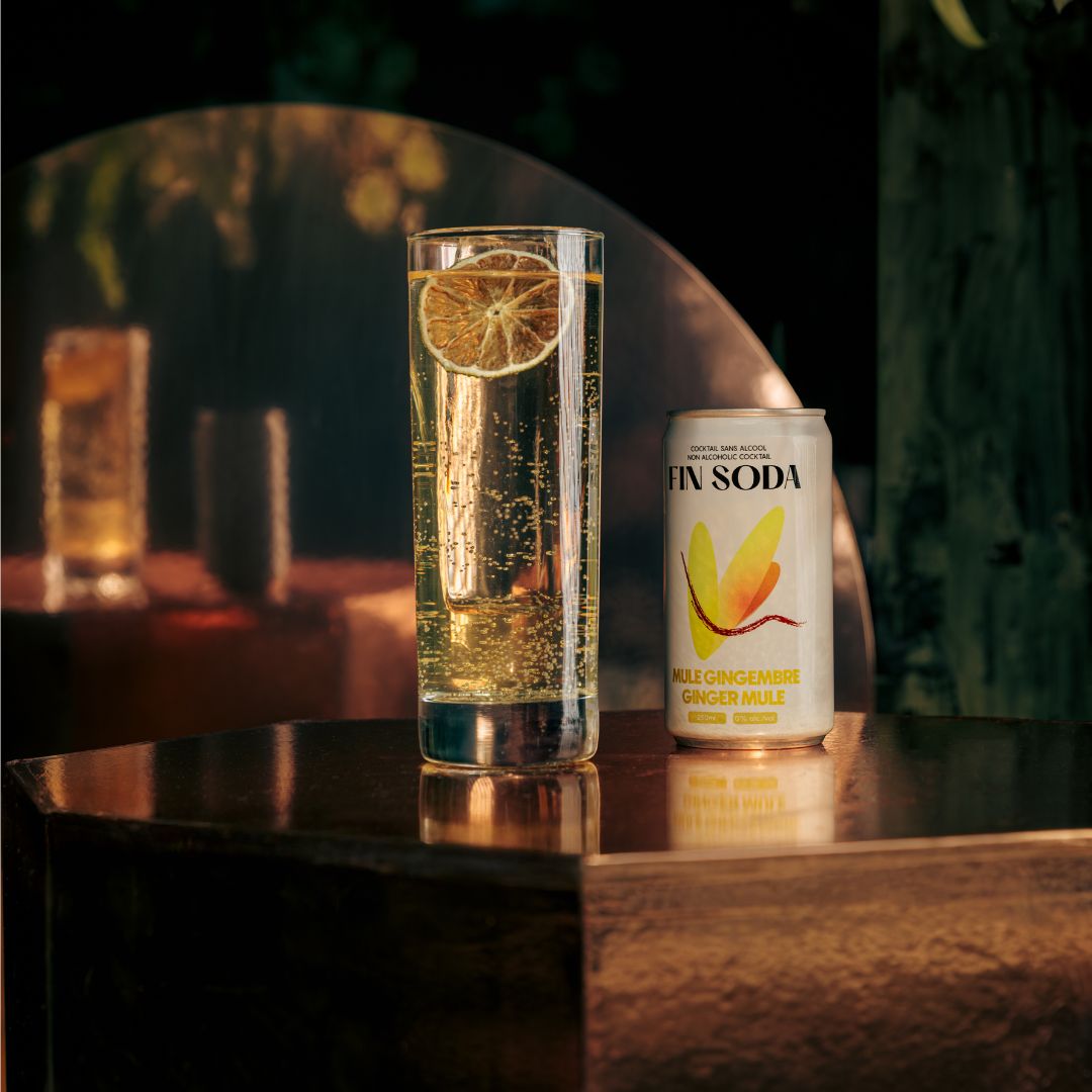 Fin Soda - Ginger Mule (6 x 4 Pack, 250mL)