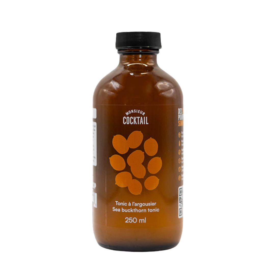 Monsieur Cocktail - Sea Buckthorn Quebec Tonic (250mL)