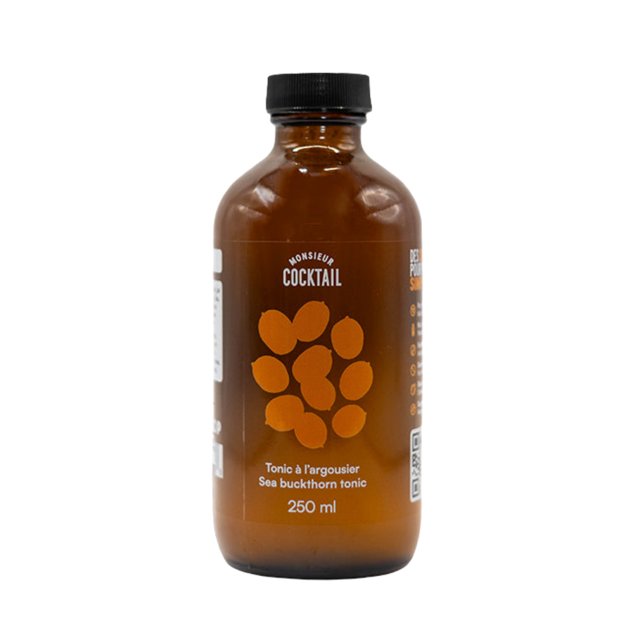 Monsieur Cocktail - Sea Buckthorn Quebec Tonic (250mL)