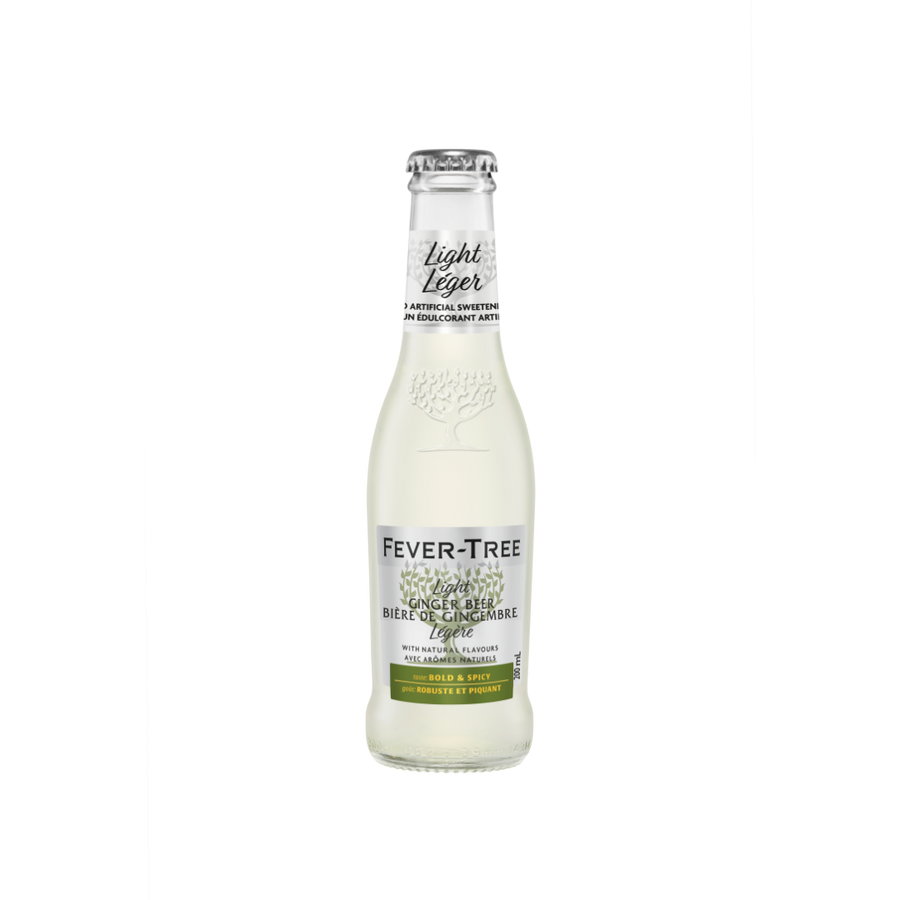 Fever Tree - Premium Light Ginger Beer (6 x 4 Pack, 200mL)