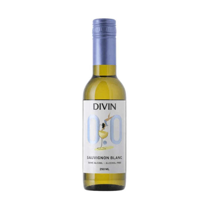 DIVIN 0.0 - Sauvignon Blanc (Single-Serve 250mL), non-alcoholic wine