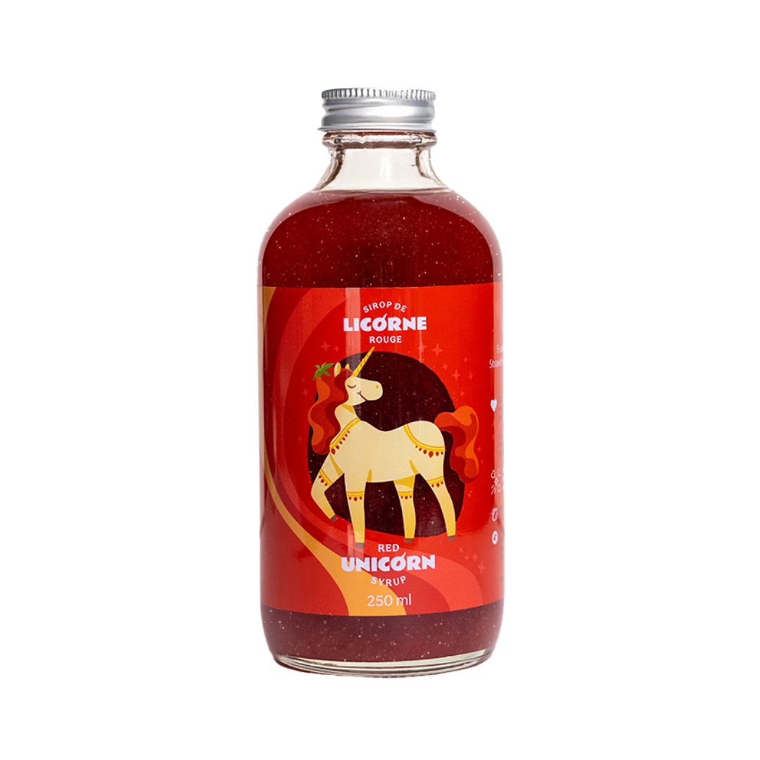 Monsieur Cocktail - Red Unicorn Syrup (250mL)