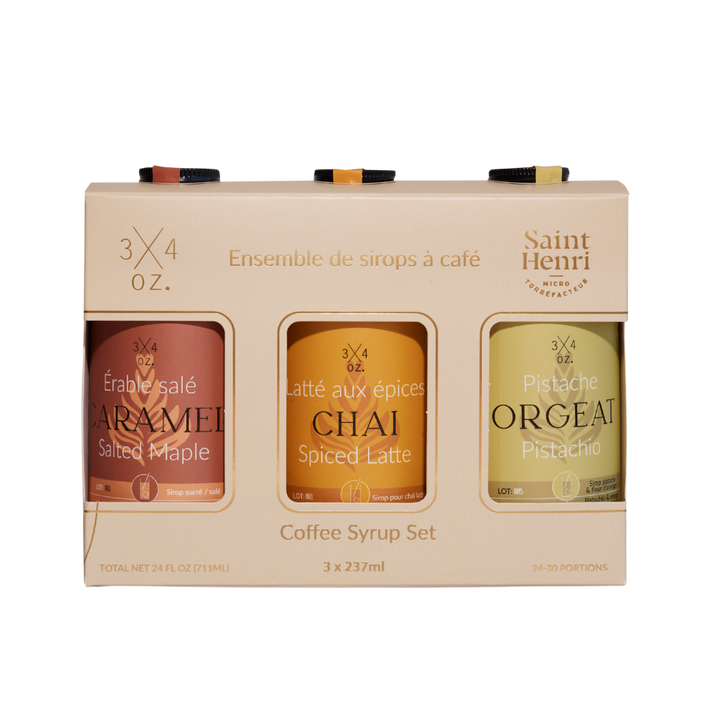 3/4 OZ - Coffee Syrup Set
