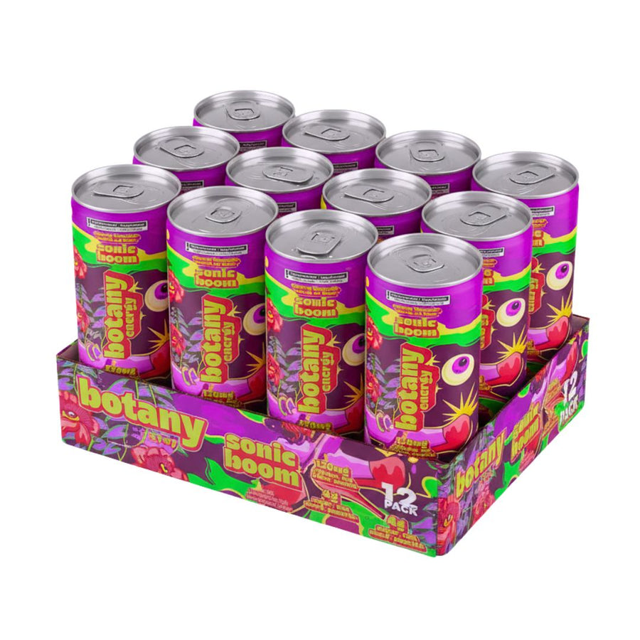 Collective Arts - Botany Energy Sonic Boom - Cherry Limeade (1 x 12 Pack, 355mL)