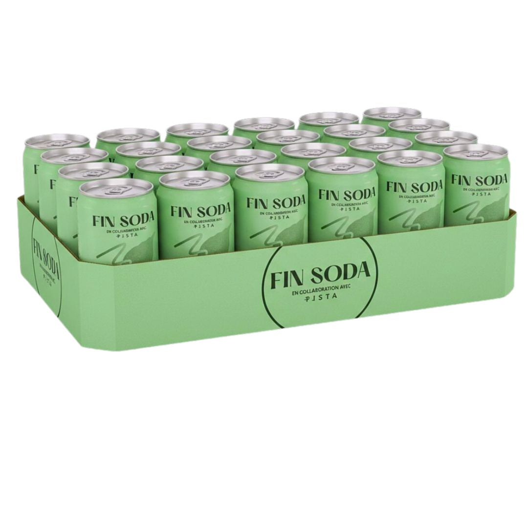 Fin Soda - Cascara & Sea Buckthorn (6 x 4 Pack, 250mL)