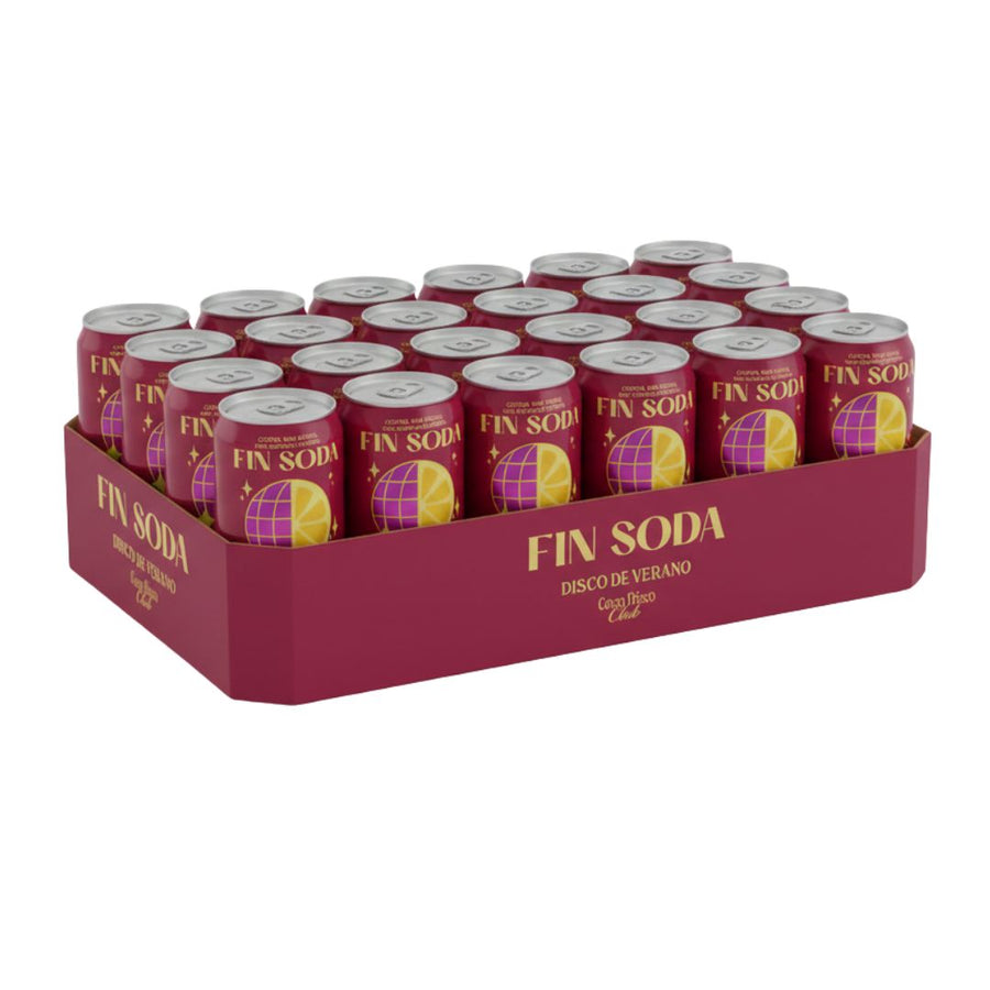 Fin Soda - Disco de Verano (6 x 4 Pack, 250mL)