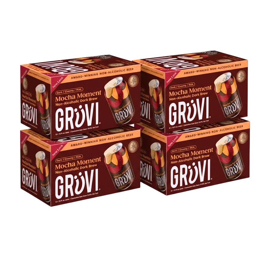 Gruvi - Mocha Nitro Stout, non-alcoholic beer
