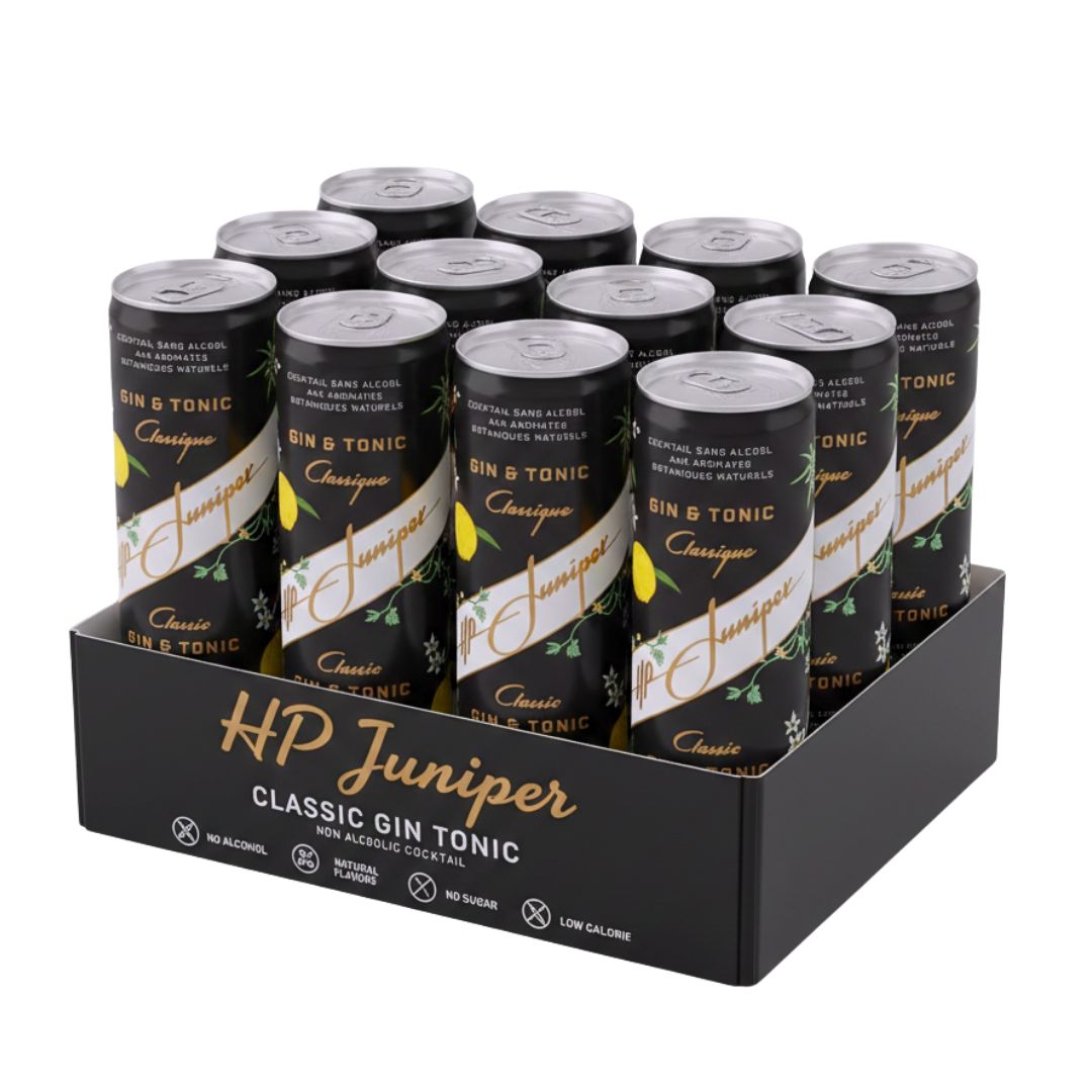 HP Juniper - Classic Gin & Tonic (1 x 12 Pack, 355mL)