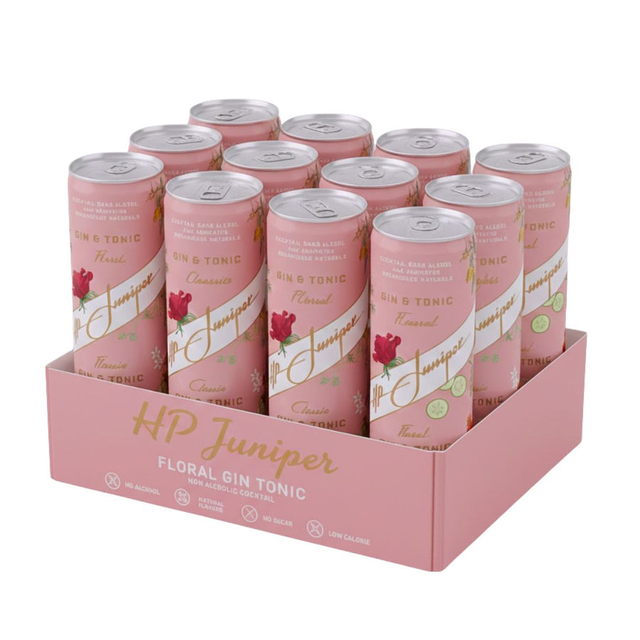 HP Juniper - Floral Gin & Tonic (1 x 12 Pack, 355mL)