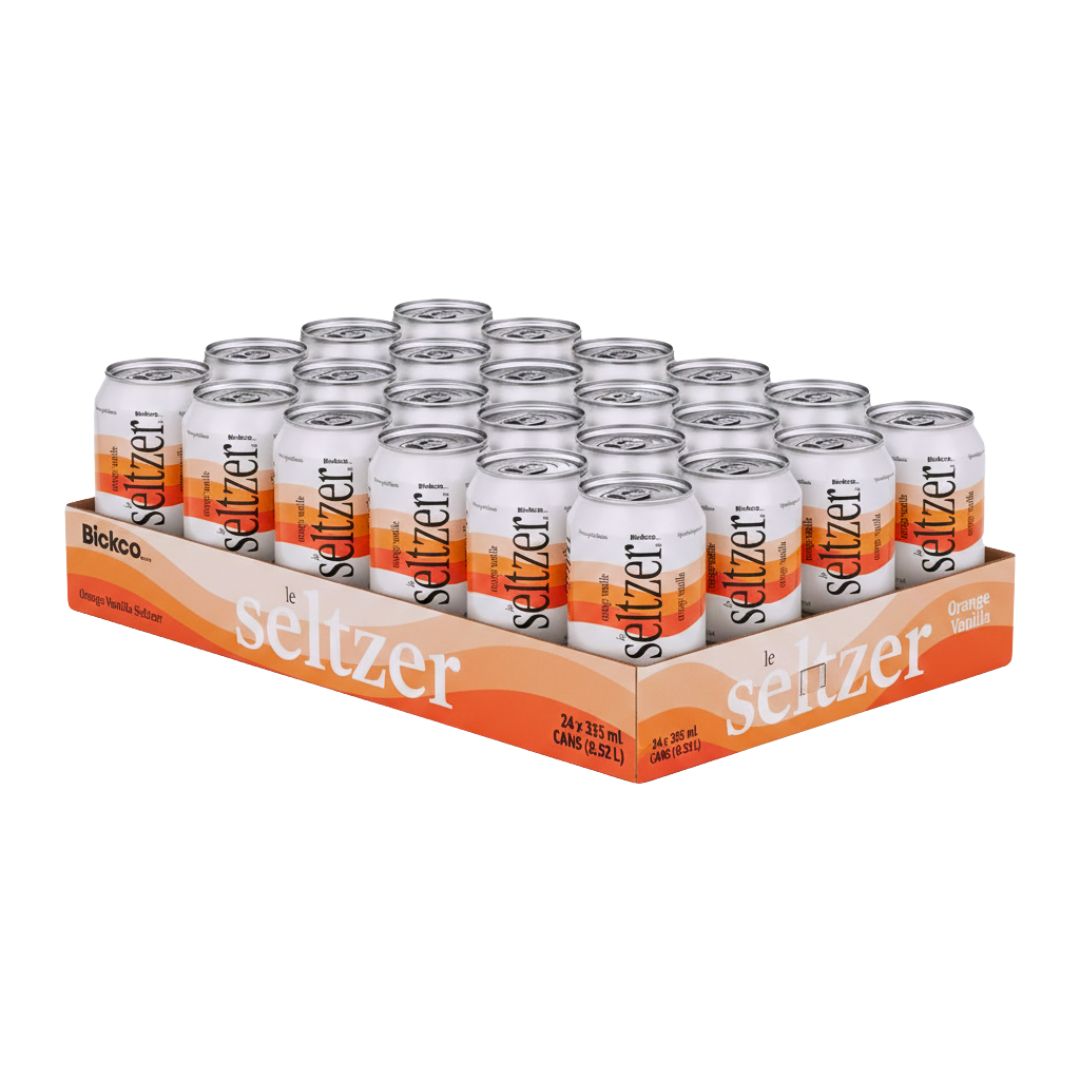 Le Seltzer - Orange Vanilla (1 x 24 Pack, 355mL)