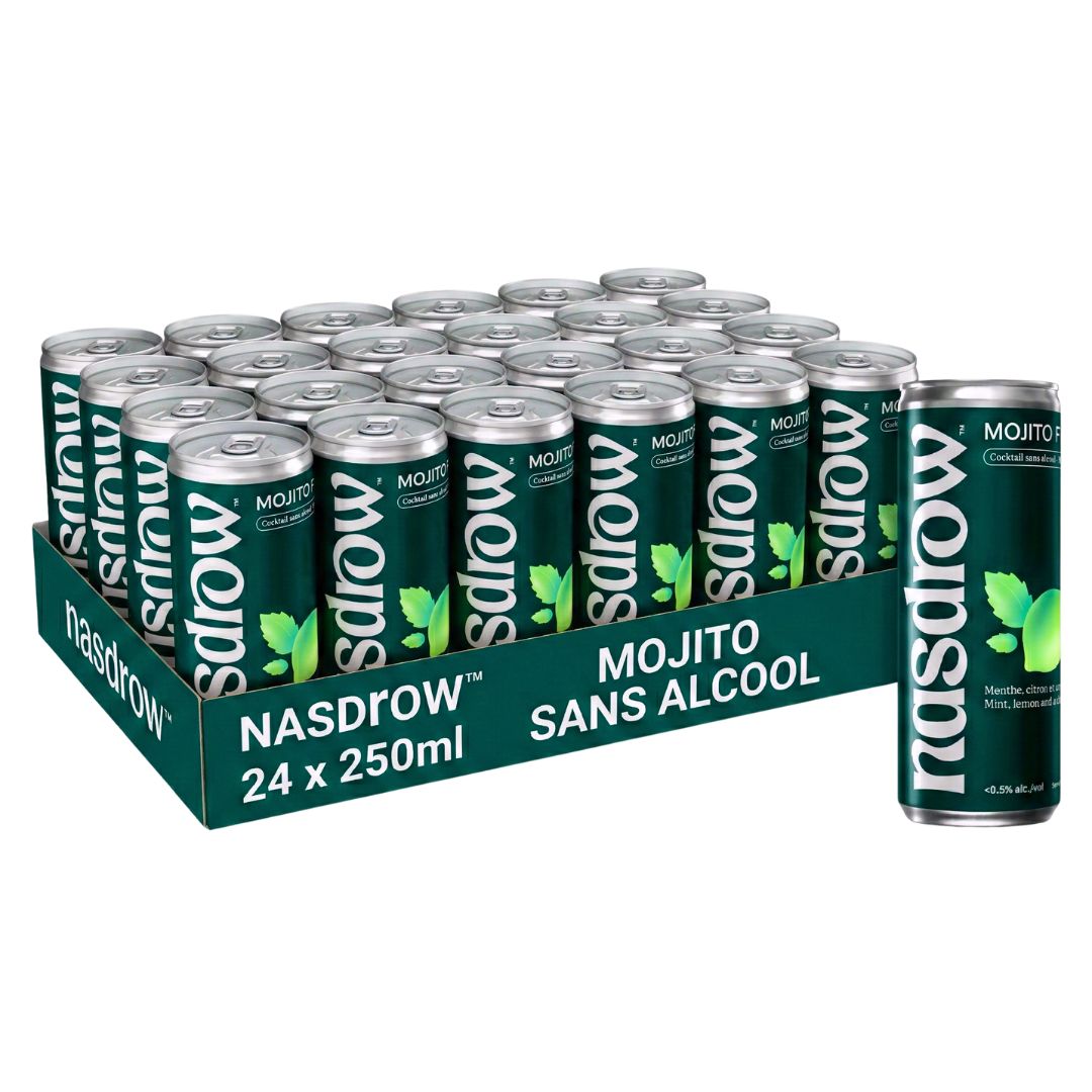 Nasdrow - Mojito Fusion (1 x 24 Pack, 250mL)