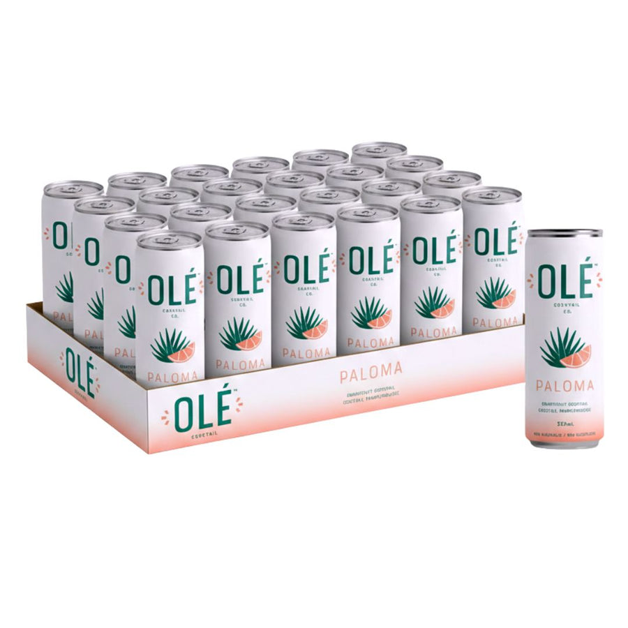 Ole Cocktail - Paloma (6 x 4 Pack, 355mL), non-alcoholic cocktail