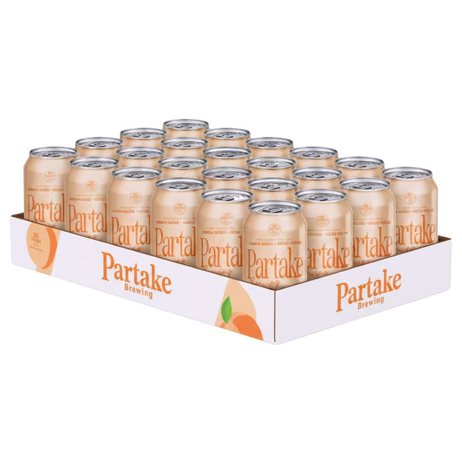 Partake - Peach Gose (6 x 4 Pack, 355mL), non-alcoholic beer