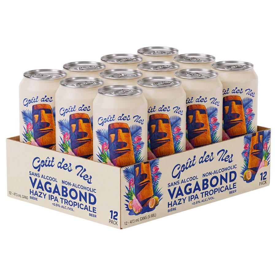 Vagabond - Goût des Îles - Tropical Hazy IPA, non-alcoholic beer