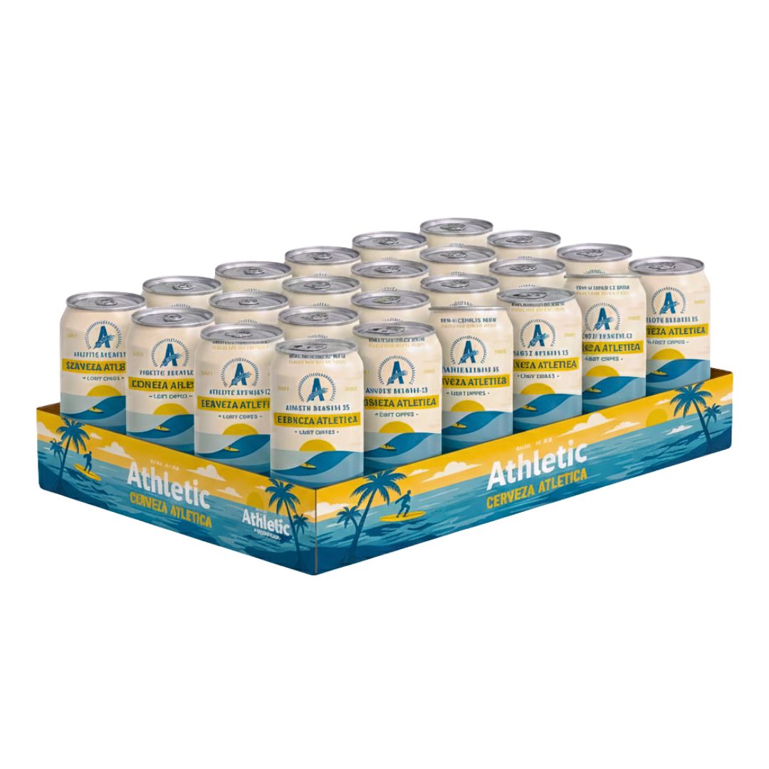 Athletic Brewing - Cerveza Athletica - Copper Ale (4 x 6 Pack, 355mL), non-alcoholic beer