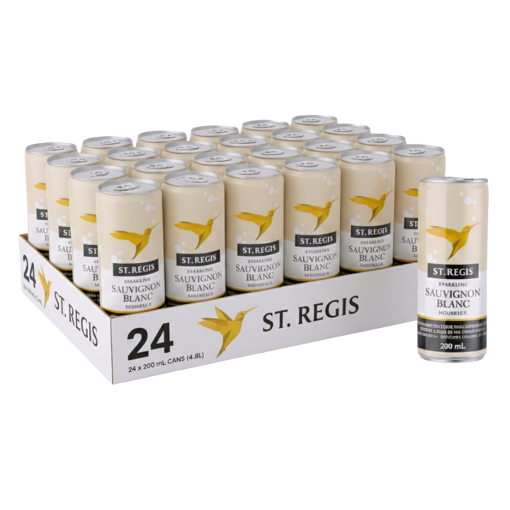 St. Regis - Dealcoholized Sparkling Sauvignon Blanc (6 x 4 Pack, 200mL), non-alcoholic wine