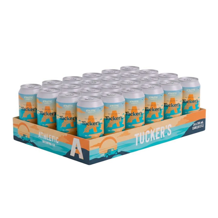 Athletic Brewing - Tucker West Coast IPA *Limited Edition* (4 x 6 Pack, 355mL), non-alcoholic beer