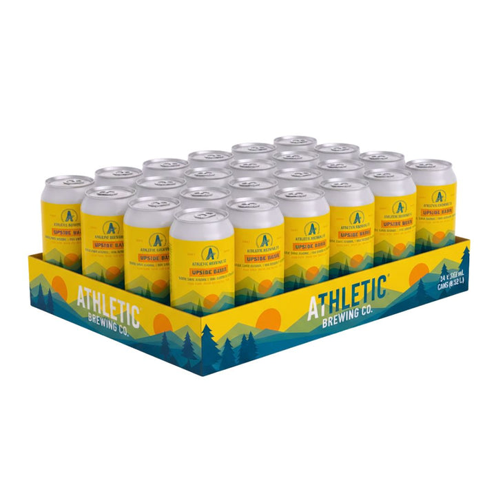 Athletic Brewing - Upside Dawn - Golden Blonde (4 x 6 Pack, 355mL), non-alcoholic beer