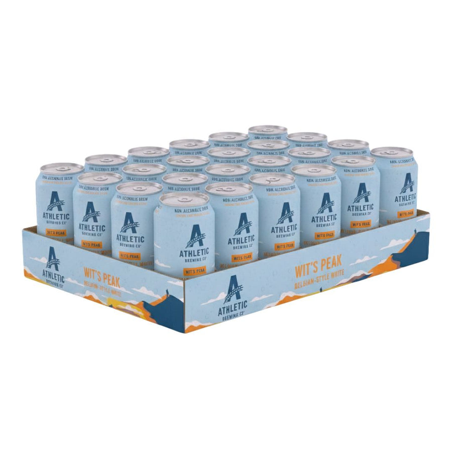 Athletic Brewing - Wit’s Peak (4 x 6 Pack, 355mL), non-alcoholic beer