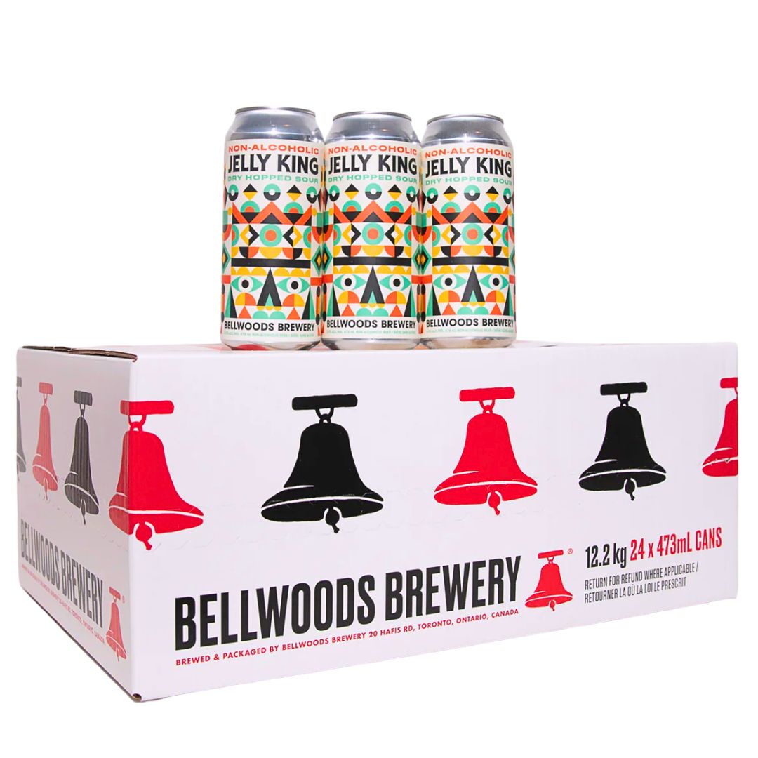 Bellwoods Brewery - Jelly Kings - Sour (24 x 473mL), non-alcoholic beer