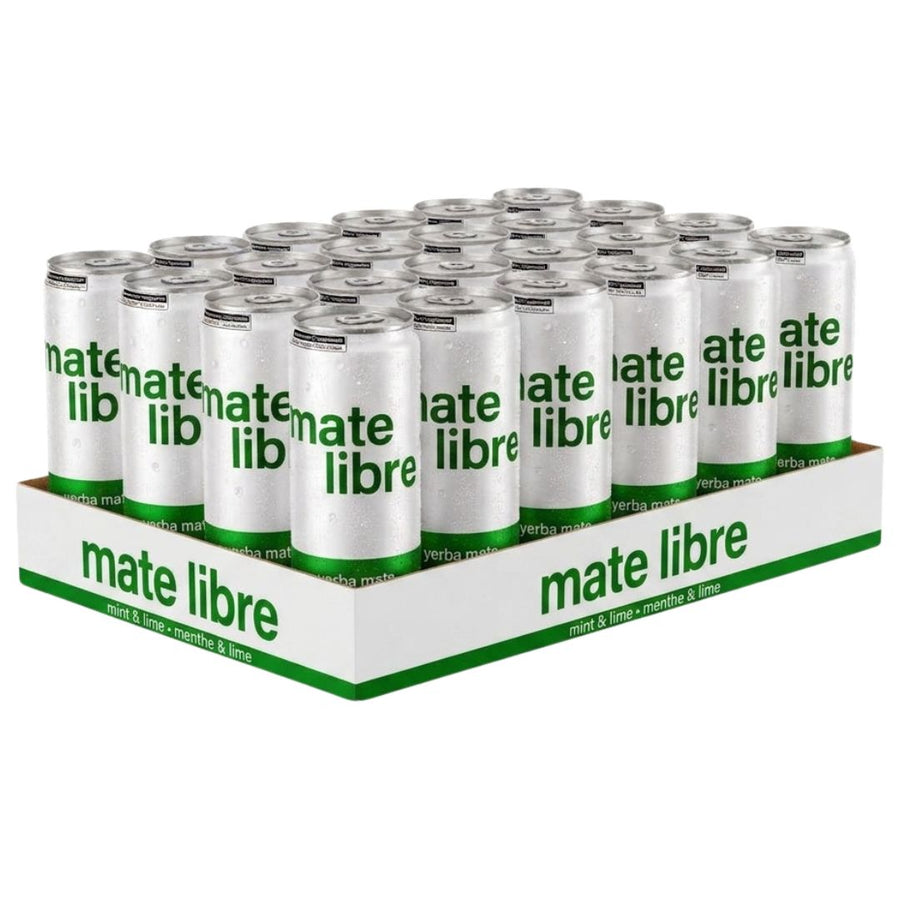 Mate Libre - Yerba Maté - Mint & Lime (24 x 355mL)