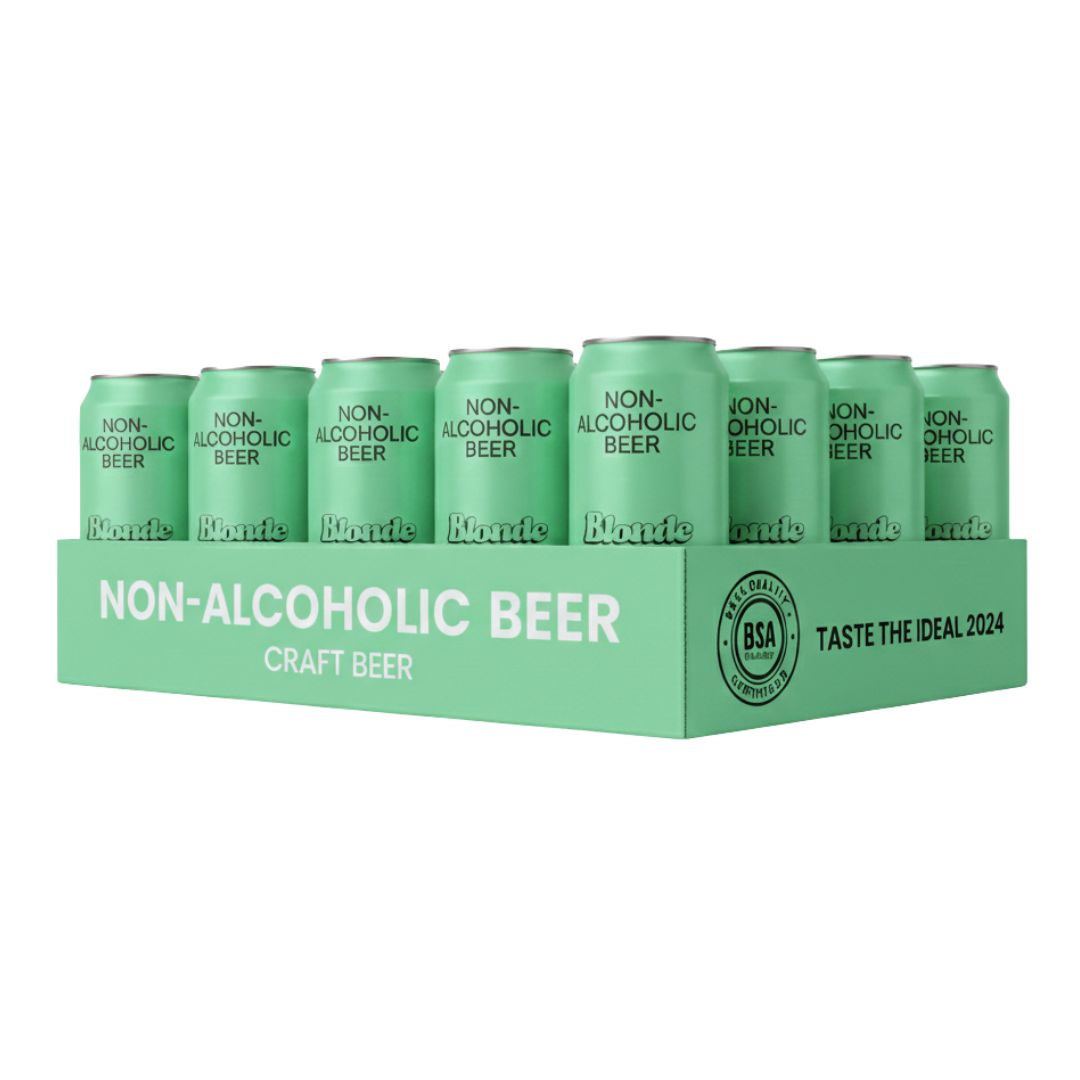 BSA - IPA- Smooth IPA (24 x 1 Pack, 473mL), non-alcoholic beer