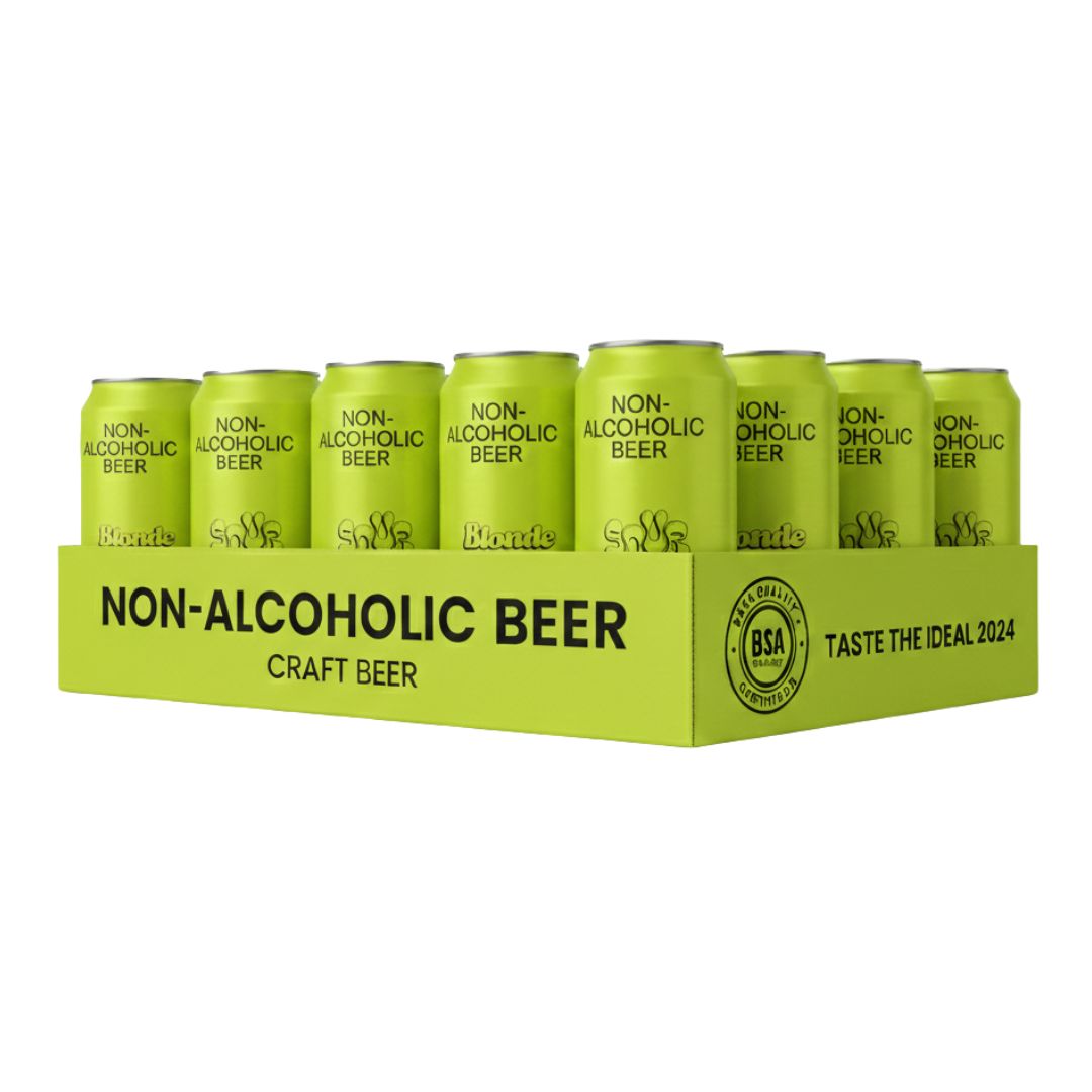 BSA - Loop - Lime Lemon Sour (24 x 1 Pack, 473mL), non-alcoholic beer