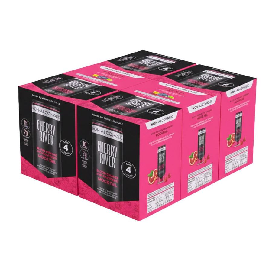 Cherry River - Vodka + Blood Orange + Raspberry (6 x 4 Pack, 355mL)