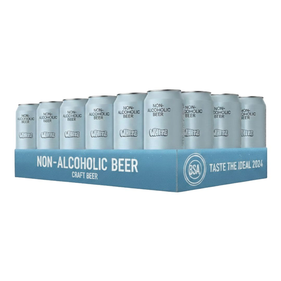 BSA - White - Orange White (24 x 1 Pack, 473mL), non-alcoholic beer