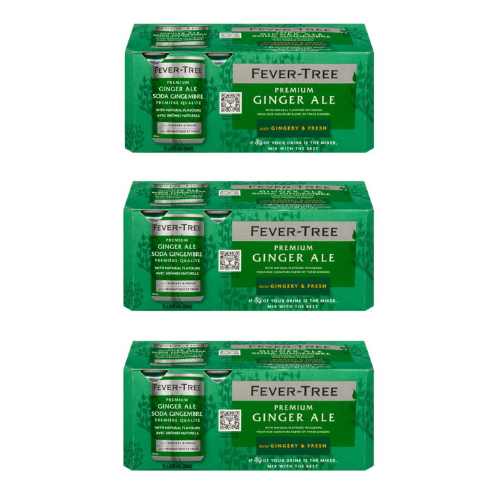Fever Tree - Premium Ginger Ale (3 x 8 Pack, 150mL), photo 3 of 4