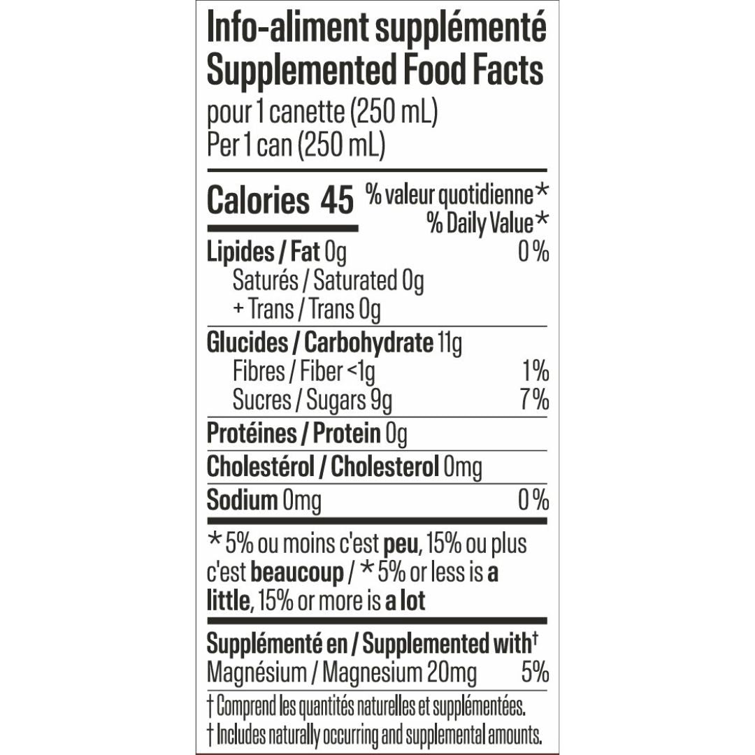 San Tafia - Pomegranate, Rose & Cardamom nutrition facts